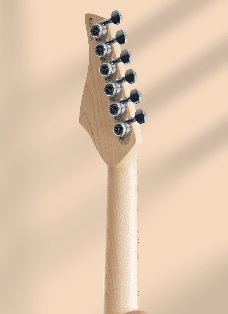 TLM — verso do headstock