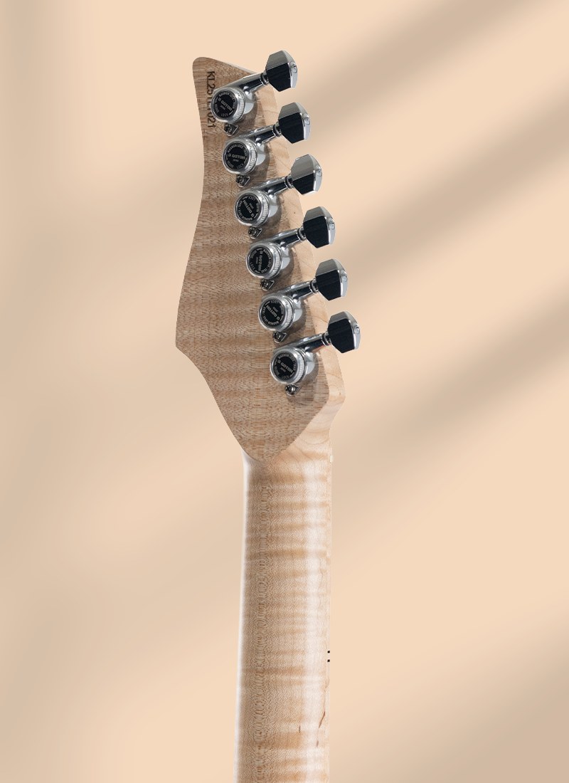 TLT — verso do headstock